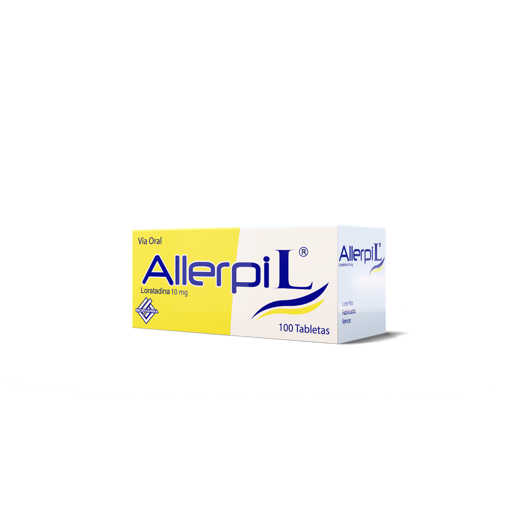 [ALL010] ALLERPIL 10 MG 100 TAB
