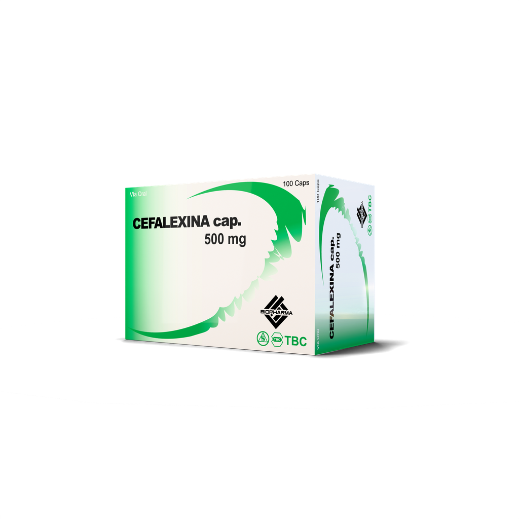 CEFALEXINA 500MG 100 CAPS