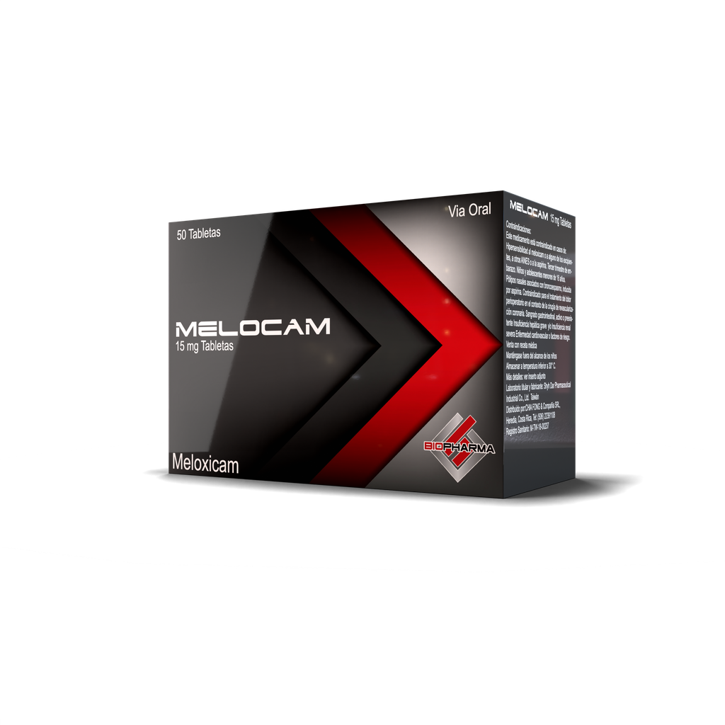 MELOCAM 15 MG 50 TAB